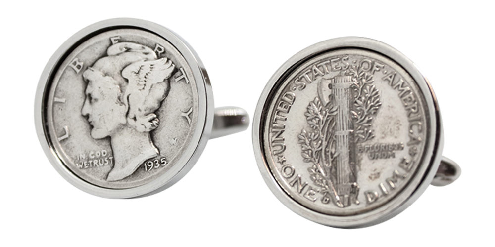 1935 Coin Cufflinks