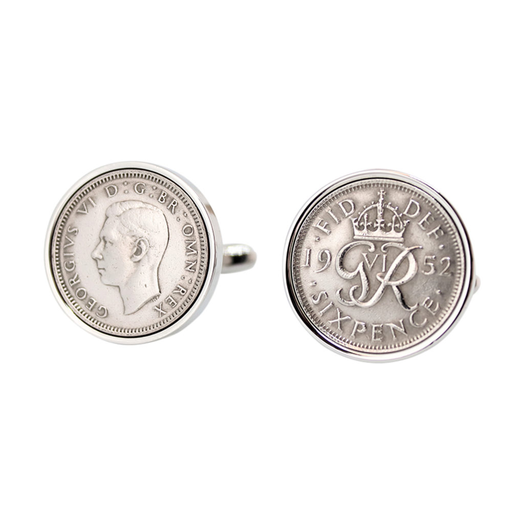 English Vintage Coin Cufflinks